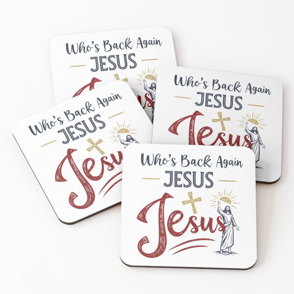 Artikelvorschau, Wer ist wieder da? Jesus Meme - Lustige religiöse Kunst entworfen und verkauft von Colorful-Garden.