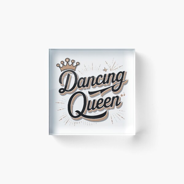 Item preview, Dancing Queen Lyrics, Dancing Queen, Lyrics designed and sold by graphic-genie.