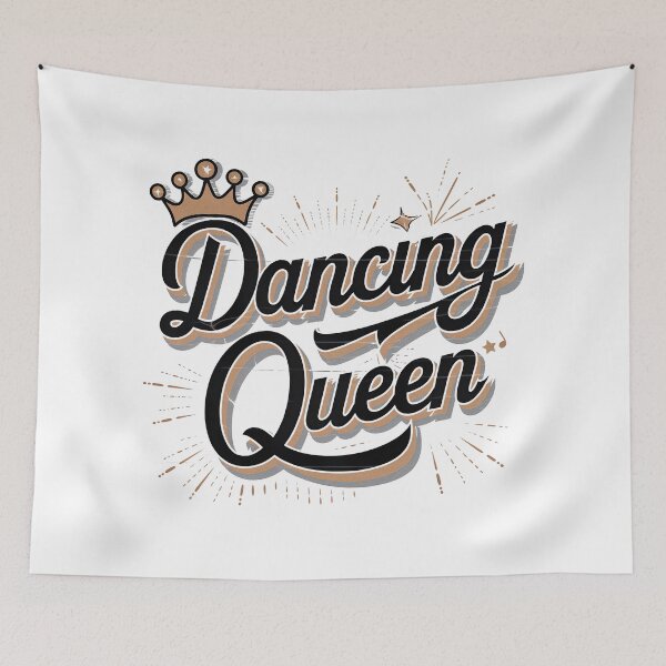Item preview, Dancing Queen Lyrics, Dancing Queen, Lyrics designed and sold by graphic-genie.