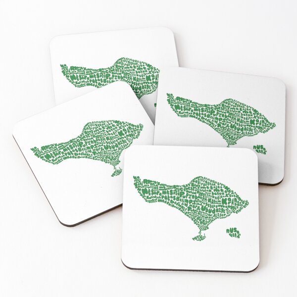 Item preview, Bali Calligram (Green) designed and sold by murakamisstudio.