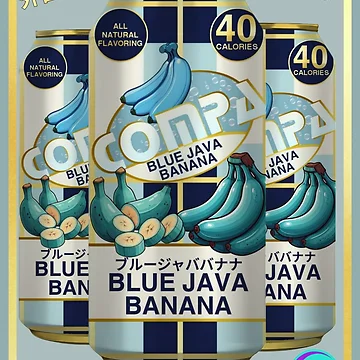 Artwork thumbnail, Compa (Blue Java Banana) by Kitsune Merchant