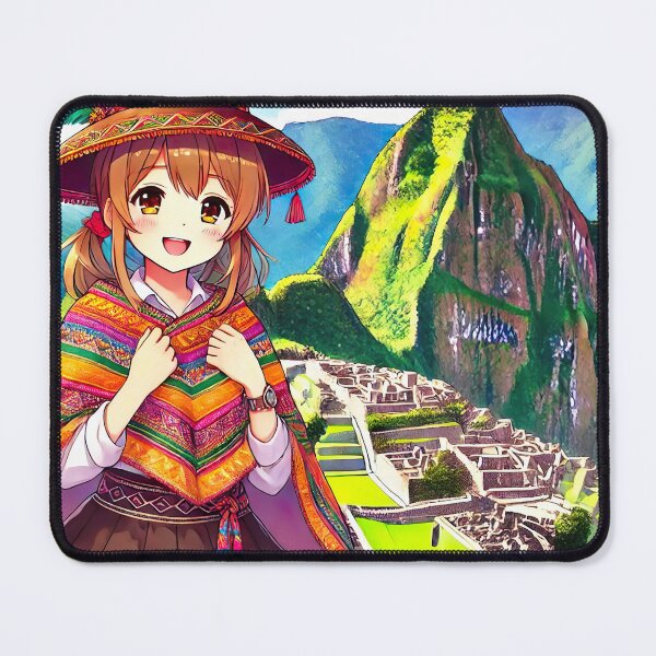 Item preview, A Journey Through Machu Picchu in Anime Style designed and sold by unrealartwork.