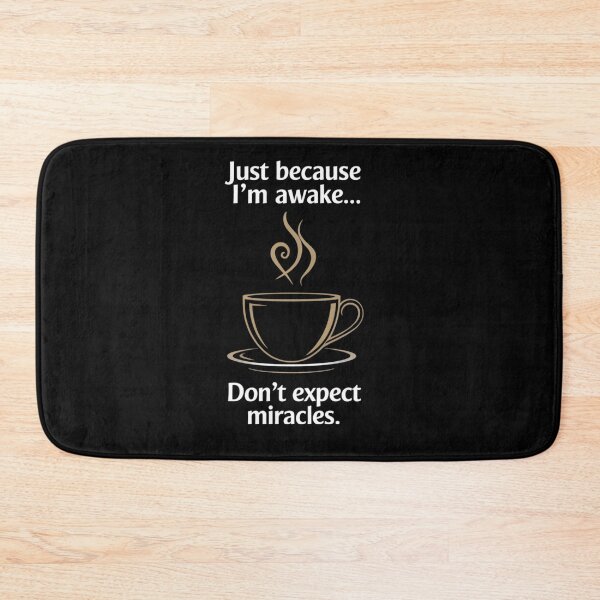 Item preview, Awakened but Not Miraculous - Elegant Coffee Design designed and sold by TeeGrit.