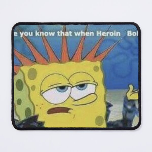 Item preview, SLC Punk Spongebob Heroin Bob meme designed and sold by aceandjack.