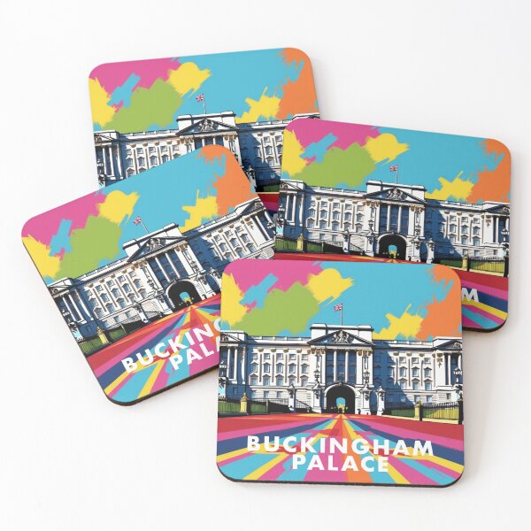 Item preview, Buckingham Palace Pop Art designed and sold by GhumGham.