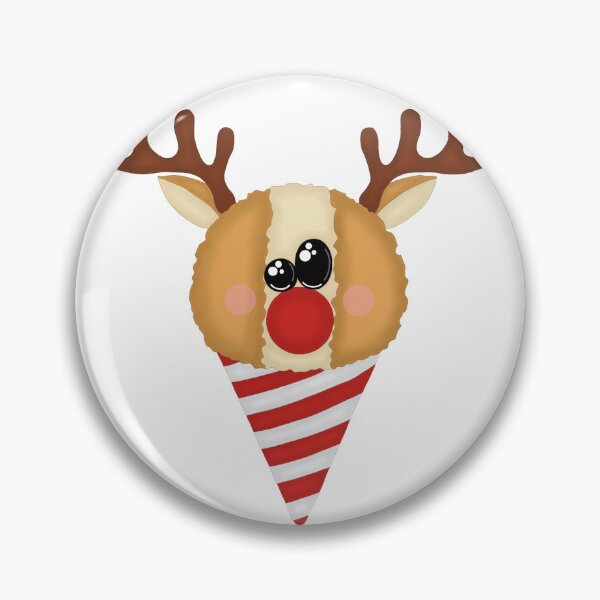 Item preview, Rudolph the Red Nose Sno-Cone designed and sold by ChaosAndLace.