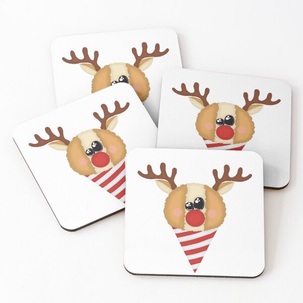 Item preview, Rudolph the Red Nose Sno-Cone designed and sold by ChaosAndLace.