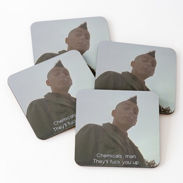 Item preview, SLC Punk Heroin Bob 'Chemicals, man. They'll fuck you up' designed and sold by aceandjack.