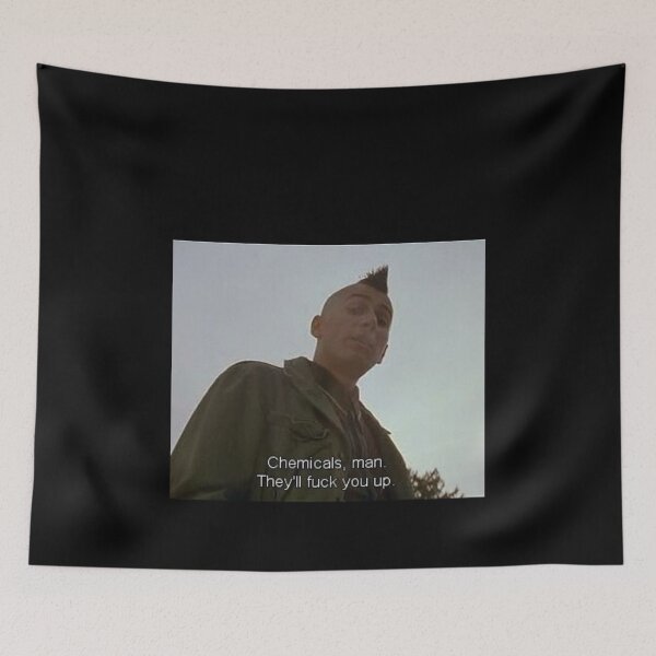 Item preview, SLC Punk Heroin Bob 'Chemicals, man. They'll fuck you up' designed and sold by aceandjack.