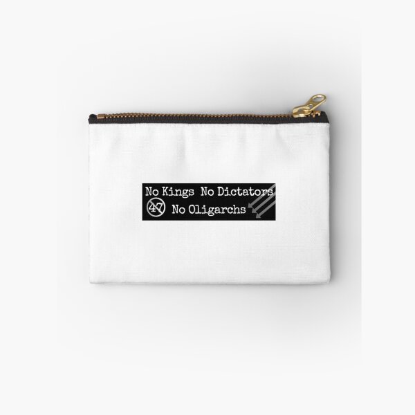 Item preview, No kings, no dictators, no oligarchs designed and sold by JustSomeGuy359.