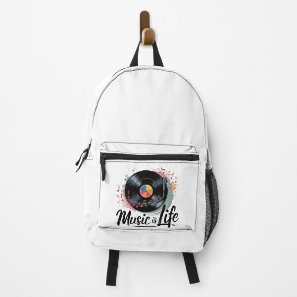 Item preview, Music Is Life Vinyl Record Design designed and sold by Genvibezstore4.