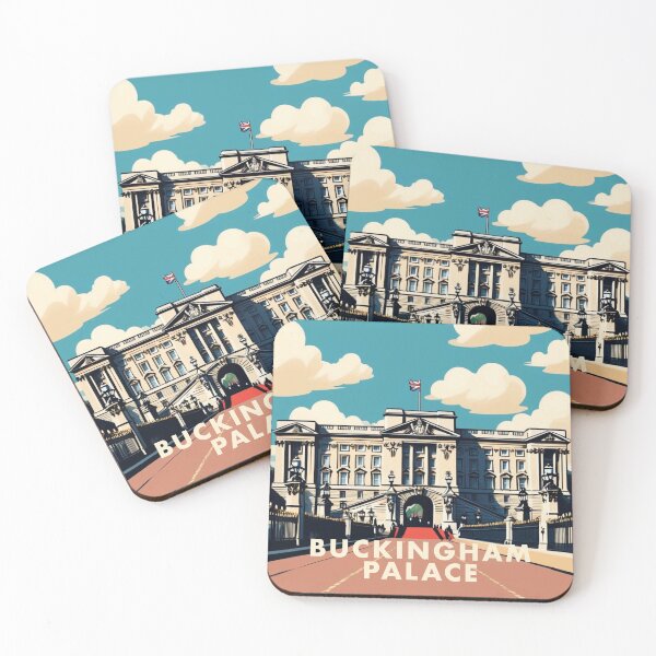 Item preview, Buckingham Palace Pop Art designed and sold by GhumGham.