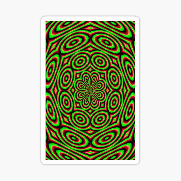 Item preview, Watercolor Rainbow in green and red designed and sold by yonni.
