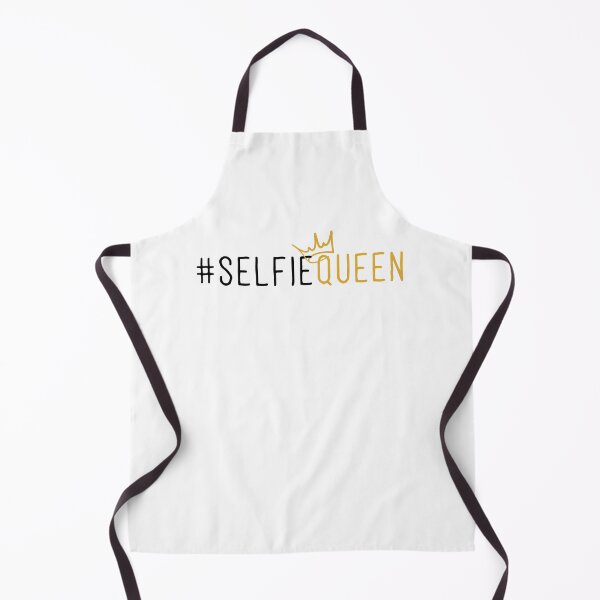 Item preview, Selfie Queen (black & gold text) designed and sold by ureggie.