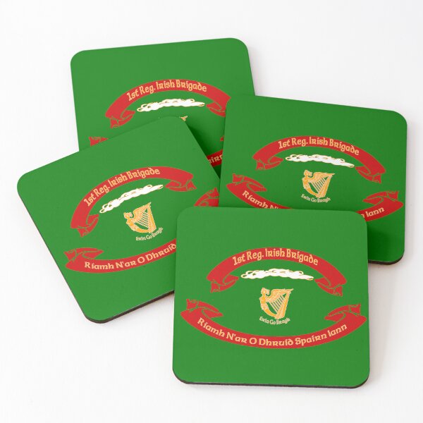 Item preview, 1st Regiment Irish Brigade New York American Civil War Flag designed and sold by Irish-Pride.