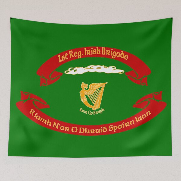 Item preview, 1st Regiment Irish Brigade New York American Civil War Flag designed and sold by Irish-Pride.