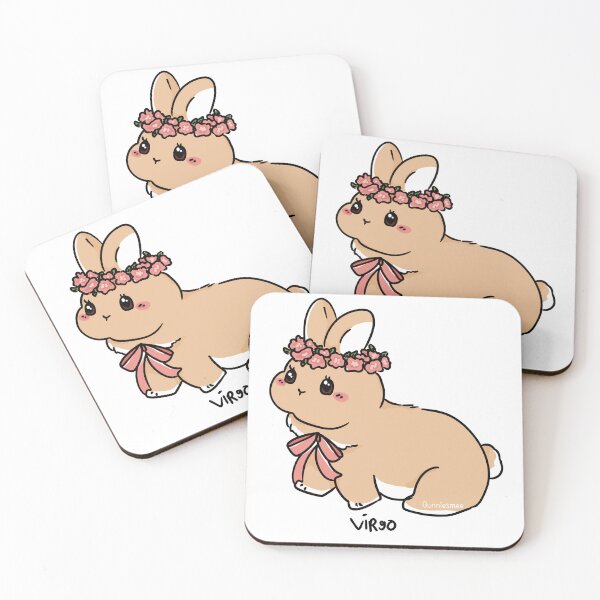 Item preview, Virgo Bunny | Bunniesmee Zodiac Sign Edition  designed and sold by bunniesmee.