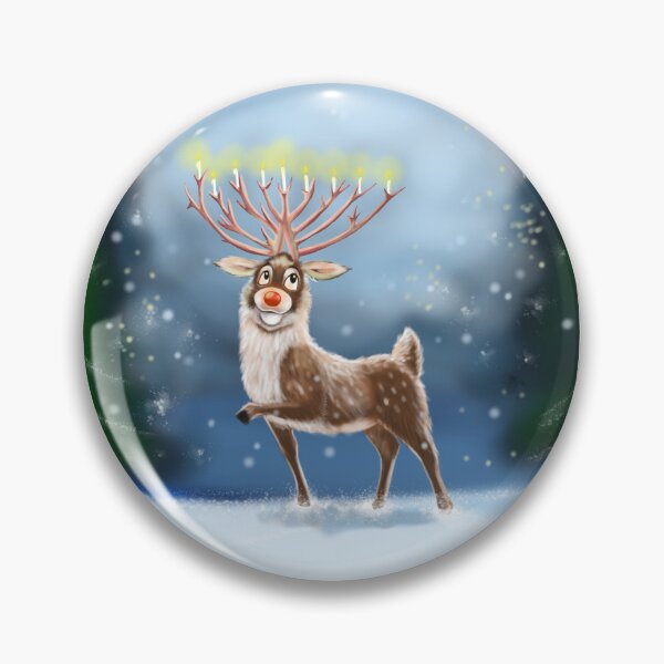 Item preview, The Chanukah Reindeer designed and sold by Chris Munro Illustration.