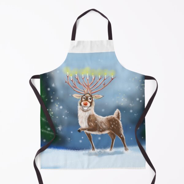 Item preview, The Chanukah Reindeer designed and sold by Chris Munro Illustration.