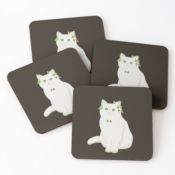 Item preview, Nyahida (Genshin Impact Nahida as a cat)  designed and sold by ugh-lines.