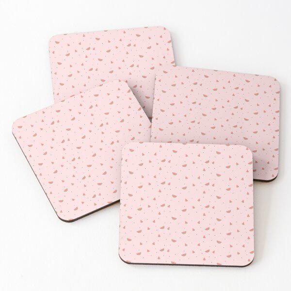 Item preview, Pink dotted watermelon designed and sold by Eunoia-ikigai.