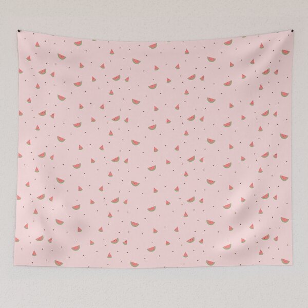 Item preview, Pink dotted watermelon designed and sold by Eunoia-ikigai.