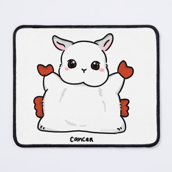 Item preview, Cancer Bunny | Bunniesmee Zodiac Sign Edition T-Shirt designed and sold by bunniesmee.