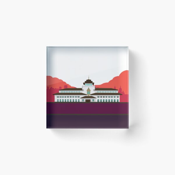 Item preview, gedung sate landmark design vector designed and sold by andriassaputro.
