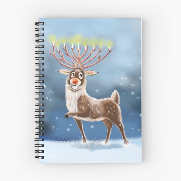 Item preview, The Chanukah Reindeer designed and sold by Chris Munro Illustration.