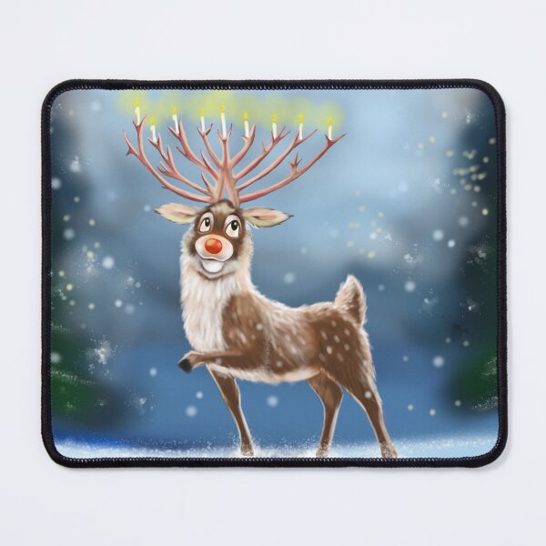 Item preview, The Chanukah Reindeer designed and sold by Chris Munro Illustration.