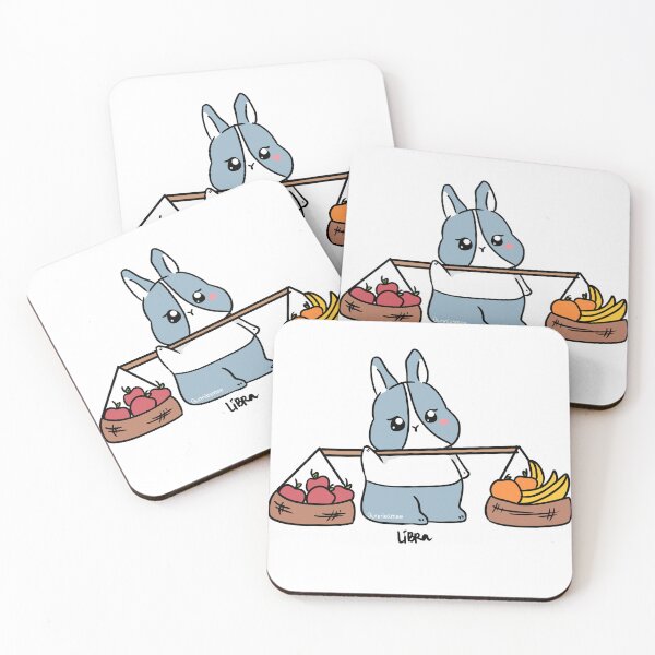 Item preview, Libra Bunny | Bunniesmee Zodiac Sign Edition T-Shirt designed and sold by bunniesmee.