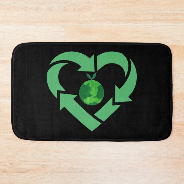 Item preview, Heart Shaped Recycling Earth Design designed and sold by hallwell.