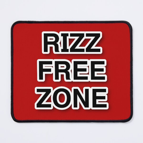 Item preview, Rizz free zone designed and sold by Rocklights.