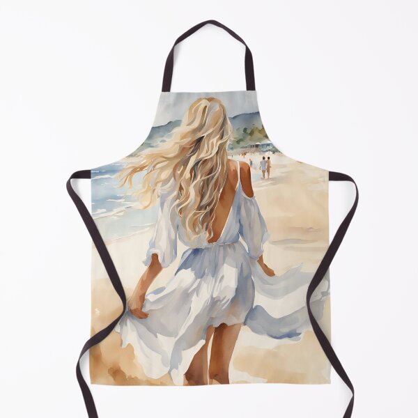 Item preview, Christmas in Australia - Beach Christmas walk designed and sold by RosieKingArt.