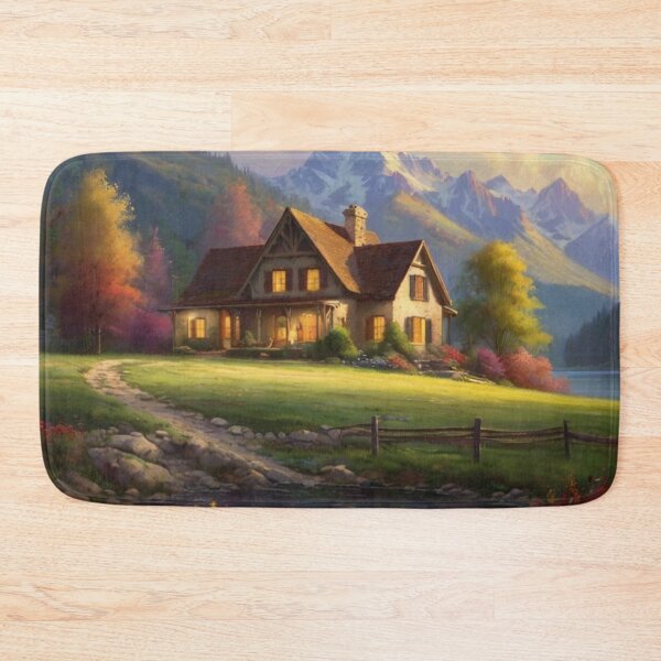 Item preview, Maison of Serenity with Mountain Views designed and sold by BlareBlare.