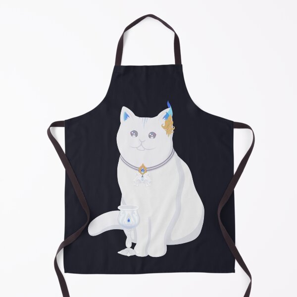 Item preview, Mewvillette (Genshin Impact Neuvillette as a cat) designed and sold by ugh-lines.