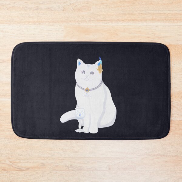 Item preview, Mewvillette (Genshin Impact Neuvillette as a cat)  designed and sold by ugh-lines.