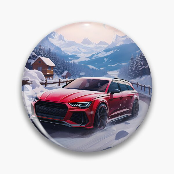 Item preview, Sport Avant On Snowy Mountain Road At Sunrise designed and sold by RevUpDesign.