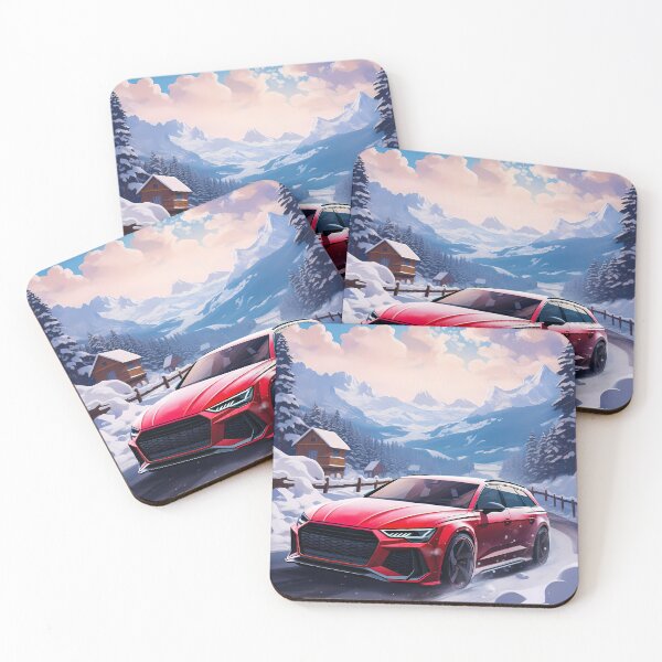 Item preview, Sport Avant On Snowy Mountain Road At Sunrise designed and sold by RevUpDesign.