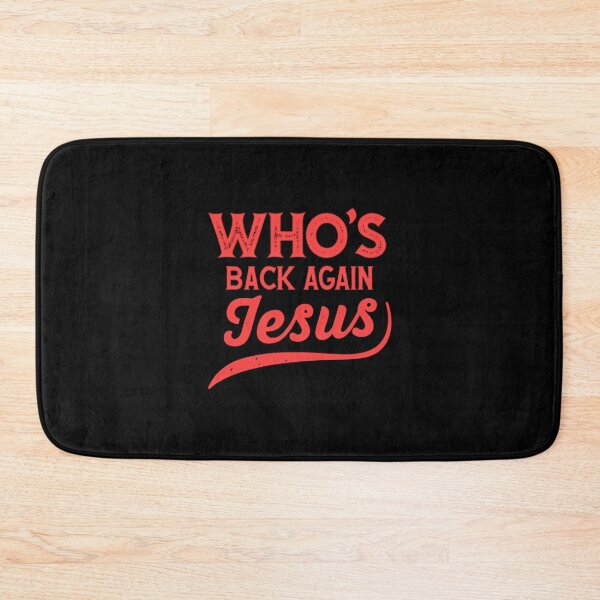 Item preview, Who's Back Again? Jesus Meme - Funny Religious Art designed and sold by Colorful-Garden.