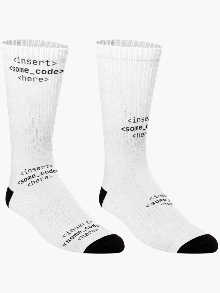 Thumbnail 3 of 5, Socks, Programing code designed and sold by MPDesign84.