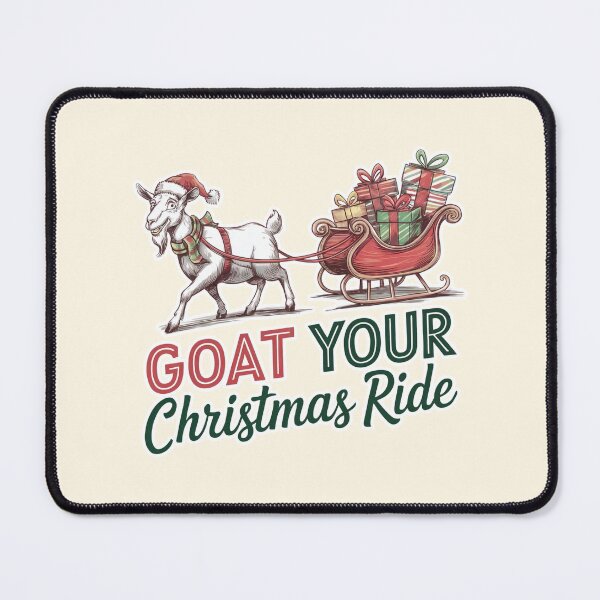 Item preview, Goat Your Christmas Ride Festive Fun designed and sold by Dream-Fab.