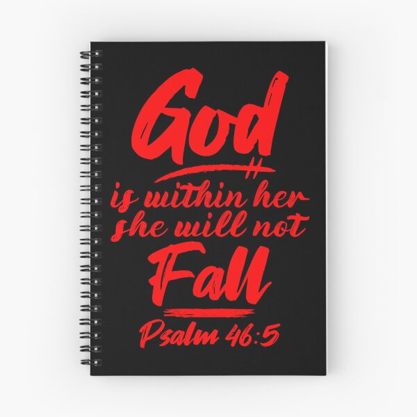 Item preview, Psalm 46:5 God Is Within Her She Will Not Fall designed and sold by plushism.
