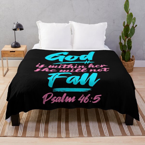 Item preview, Psalm 46:5 God Is Within Her She Will Not Fall designed and sold by plushism.