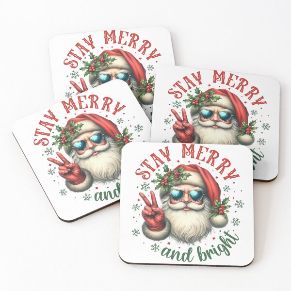 Item preview, Cool Santa Stay Merry designed and sold by PapayaGen.