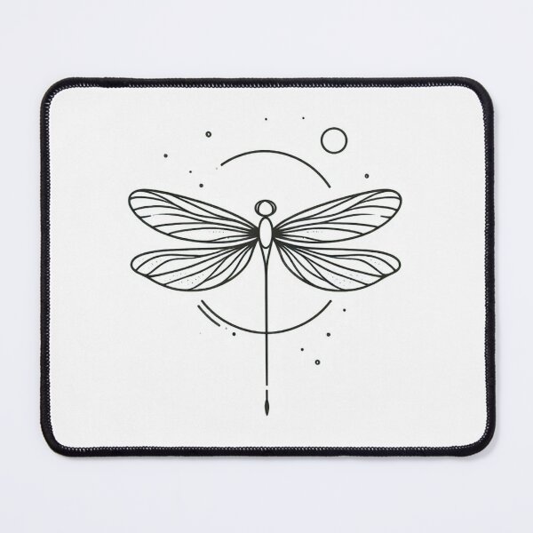 Item preview, minimalist dragonfly designed and sold by Fluffy Mackeral.