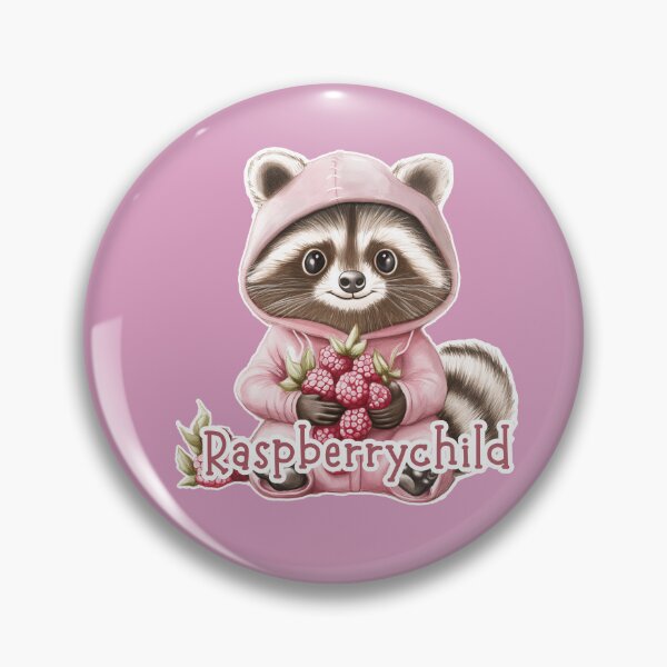 Item preview, Raccoon Raspberry designed and sold by Villemo-sells.