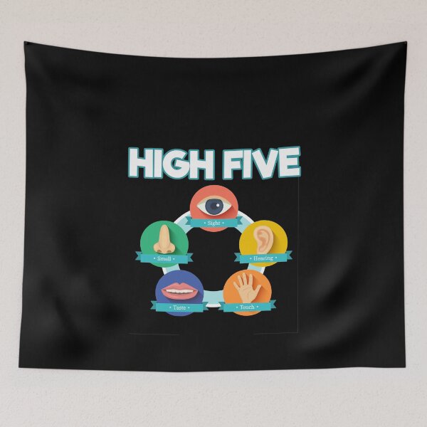 Item preview, Five Human Senses Science Nursing Medical School Anatomy designed and sold by spitzys.