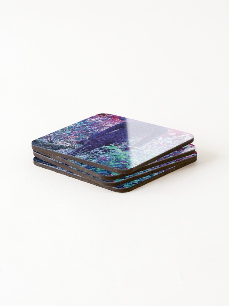 Thumbnail 4 of 5, Coasters (Set of 4), Nature Rising Two designed and sold by TorringtonPlace.