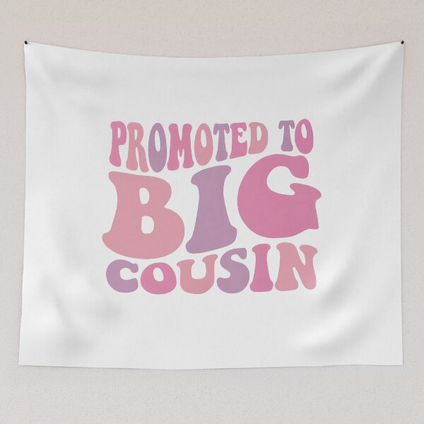 Item preview, Promoted to Big Cousin Retro Text Design designed and sold by nor-my.